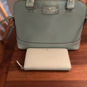 Kate spade purse and wallet
